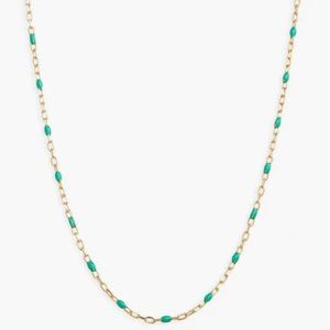 14K Gold Enamel Bubble Chain BONY LEVY